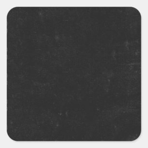 Personalized Custom Your Own Black Chalkboard Square Sticker