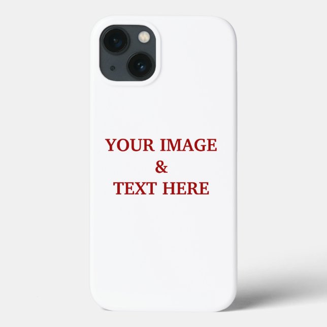 Personalized Custom Your Own Photo Case-Mate iPhone Case (Back)