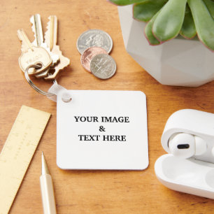 Personalized Custom Your Own Photo Key Ring