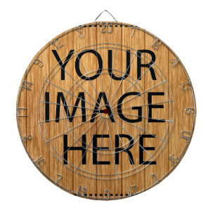 Personalized Custom Your Own Photo & Text Dart Boa Dartboard