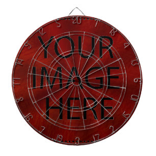 Personalized Custom Your Own Photo & Text Dartboard