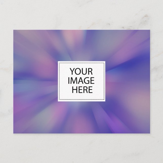 Personalized Custom Your Own Photo & Text Postcard (Front)