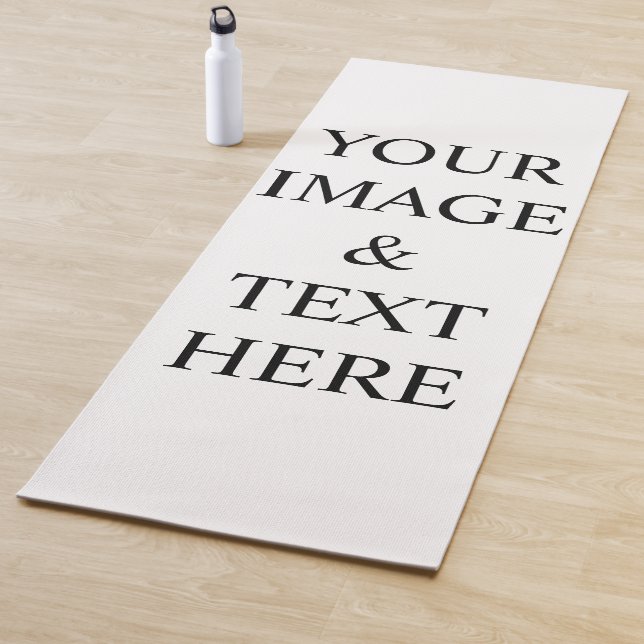Personalized Custom Your Own Photo & Text  Yoga Mat (In Situ)