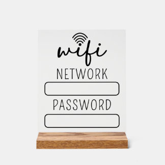 Personalized Customer Wifi Account Sign