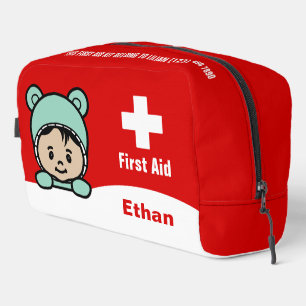 Personalized Cute Baby First Aid Kit Bag