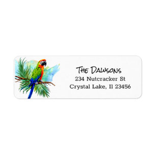 Personalized Cute Parrot Artwork