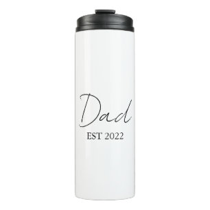 Personalized Dad EST. [Year] Thermal Tumbler