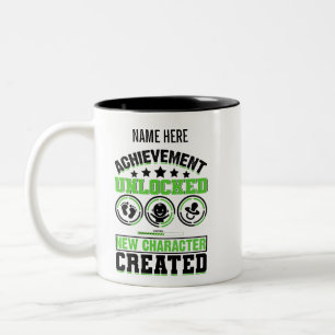 Personalized Dads To Be Father's Day Gift Xbox Two-Tone Coffee Mug