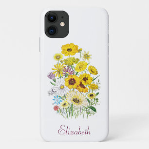 Personalized Daisies iPhone 11 Case