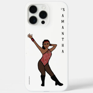 Personalized Dancer White Print # 1  iPhone 16 Pro Max Case