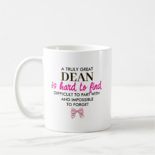 Personalized Dean Appreciation Gift Coffee Mug