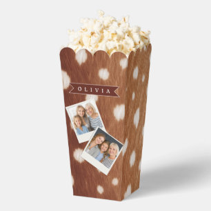 Personalized Deer Print Neutral Aesthetic Gifts Favour Box