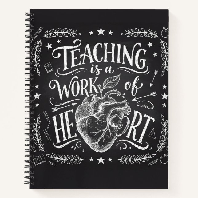 Personalized Deluxe Teacher Lesson Plan Notebook (Front)