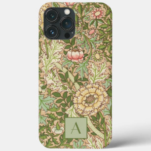 Personalized Design William Morris Pattern iPhone 13 Pro Max Case