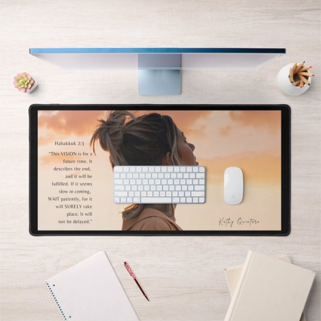 Personalized Desk Mat- Custom Office Accessory  Mat (Office 1)