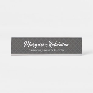 PERSONALIZED DESK NAME PLATE