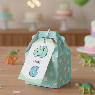 Personalized Dinosaur Gift Tags Dino Theme Party
