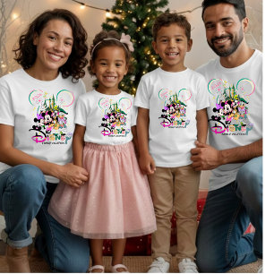 Personalized Disney World 2026 Family Trip T-Shirt