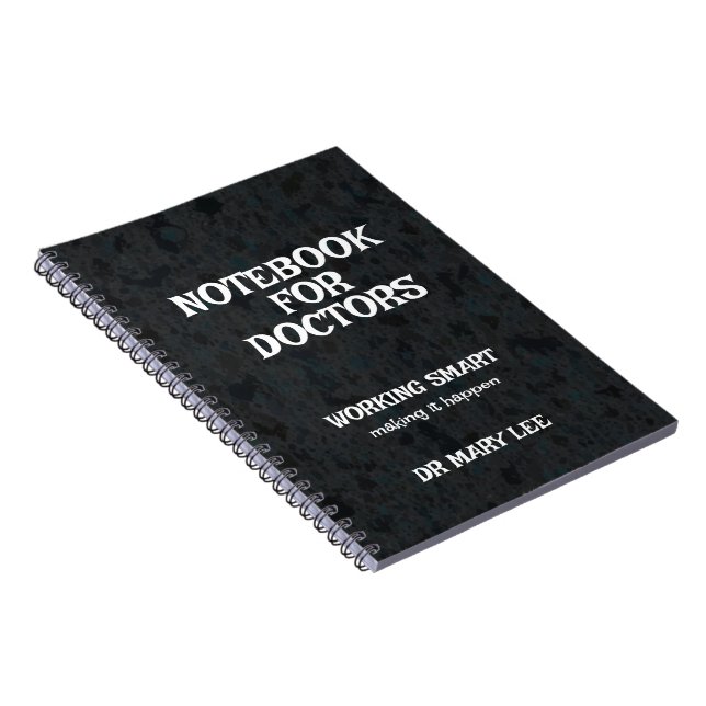 Personalized Doctor Notebook (Right Side)