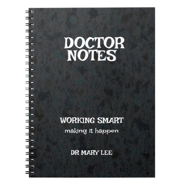 Personalized Doctor Notebook (Front)