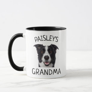 Personalized Dog Face Mug, Custom Dog Lovers Coffe Mug