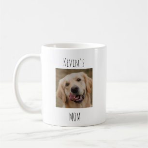 Personalized Dog Mom 2 Photo Mug   Custom Gift