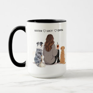 Personalized Dog Mom – Custom Name Mother’s Day Mug