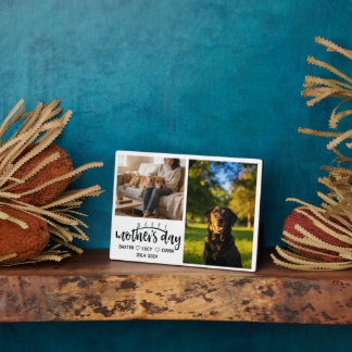 Personalized Dog Mom with Custom Name | Happy Plaque