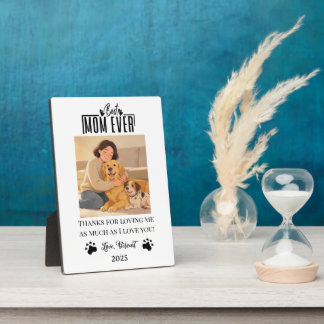 Personalized Dog Mom with Custom Name | Happy Plaque