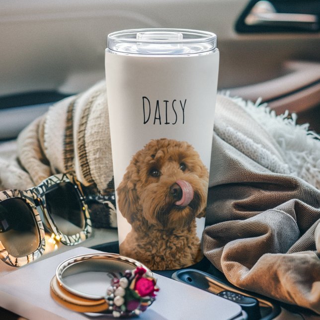 Personalized Dog Photo  Insulated Tumbler (Creator Uploaded)