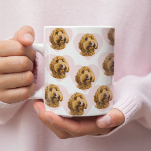 Personalized Dog Photo Valentine Mug Custom Pet