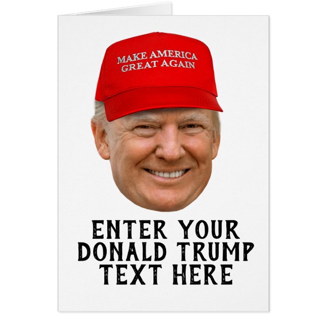 PERSONALIZED DONALD TRUMP MAGA (Front)
