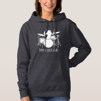 Personalized Drummer Girl | Drums Drummer Gift    