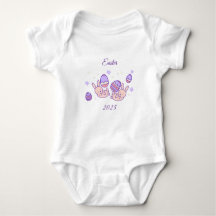 Personalized Easter Baby Bodysuit