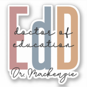 Personalized EdD Doctor Of Education Graduation