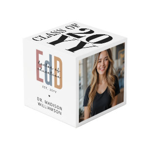 Personalized EdD Doctor Of Education Graduation Cube