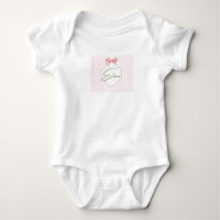 Personalized Eden Baby Girl Nursery Bow&Gingham