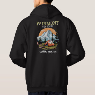 Personalized Editable Text Camping Theme Merch Hoodie