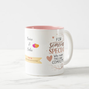 Personalized Elegant Mug Custom Romantic Gift