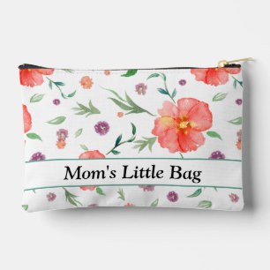 Personalized Elegant Watercolor Makeup Bag