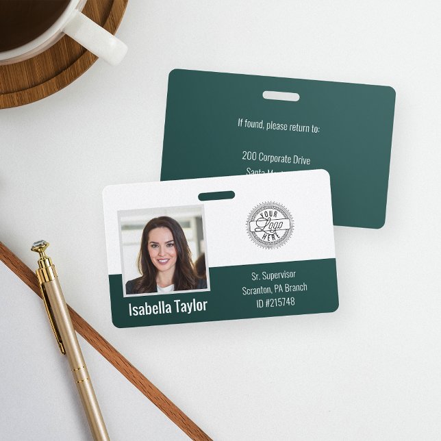 Personalized Employee Photo ID Company Security ID Badge (Creator Uploaded)