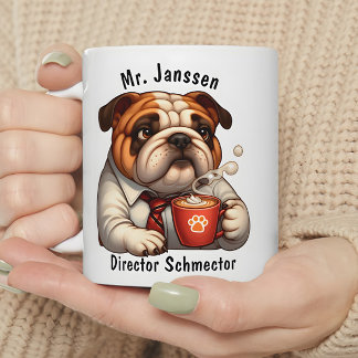 Personalized English Bulldog Coffee Mug Fun Gift
