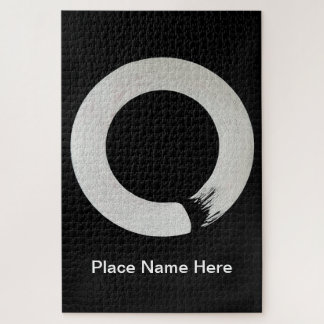 Personalized Enso Jigsaw Puzzle.  Puzzle