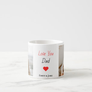 Personalized Espresso Mug   Father’s Day Gift 