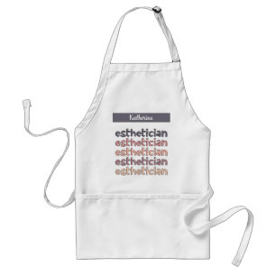 Personalized Esthetician Cosmetologist Beautician Standard Apron
