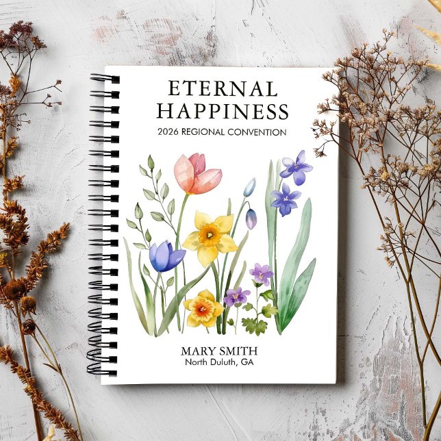 Personalized Eternal Happiness 2026 Convention  Notebook (Creator Uploaded)