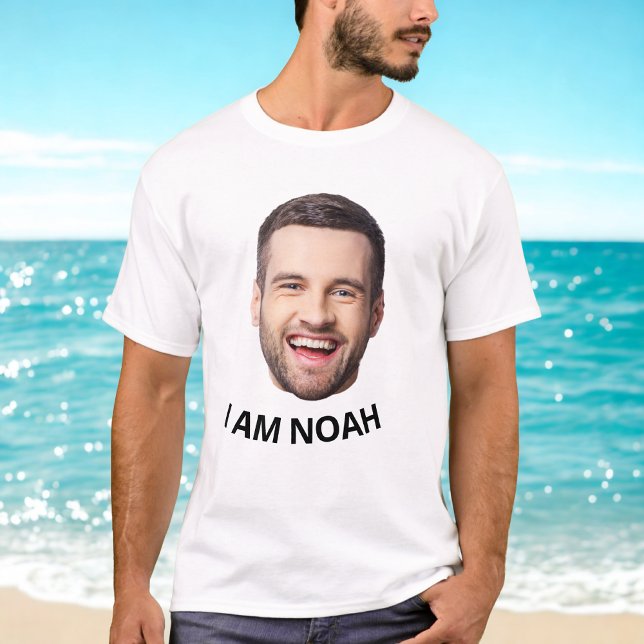 Personalized Face Picture Birthday Party Matching T-Shirt (Creator Uploaded)