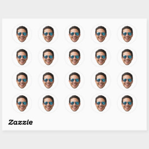 Personalized Face Stickers Photo Custom Face