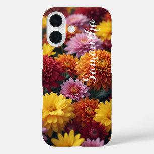 Personalized Fall Blossoms - Barely There  iPhone 16 Case