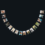 personalized family bunting<br><div class="desc">Choose this fun template to upload your photo to awesome party decor or birthday gifts! 
Replace the photos with your own for a fun party decoration
Feel free to message me if you need help and I'll be happy to help!</div>